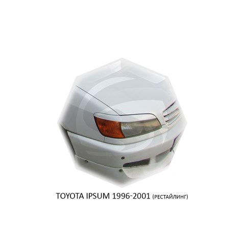 Реснички на фары Toyota Ipsum (M10) рестайл 1998 – 2001 Carl Steelman - фото 30327