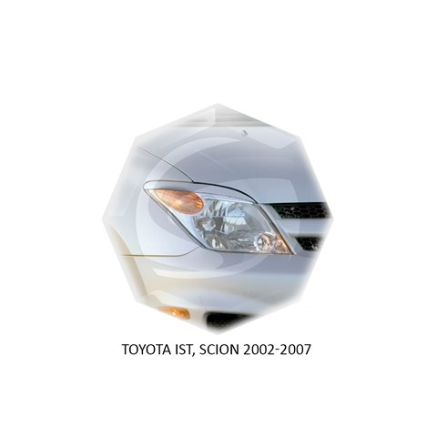 Реснички на фары Toyota Ist 2001 – 2007 Carl Steelman - фото 30329