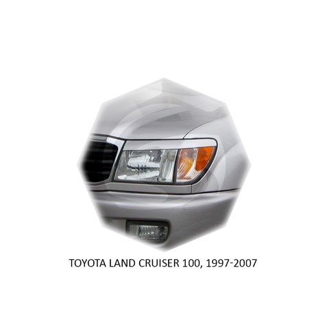 Реснички на фары Toyota Land Cruiser 100 1997 – 2007 Carl Steelman - фото 30330