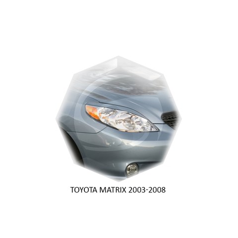 Реснички на фары Toyota Matrix I (E130) 2002 – 2008 Carl Steelman - фото 30337