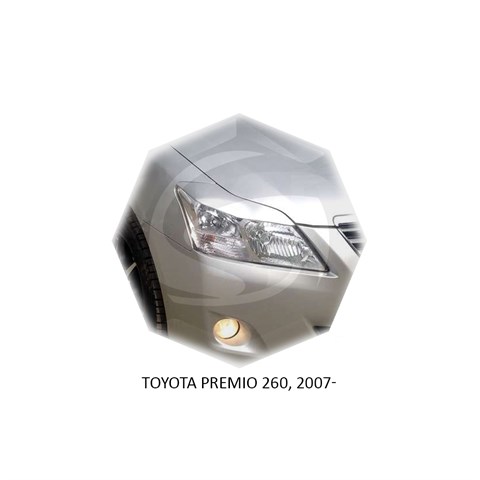 Реснички на фары Toyota Premio II (T26) 2007 – 2018 Carl Steelman - фото 30343