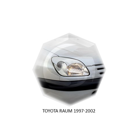 Реснички на фары Toyota Raum 1997 – 2003 Carl Steelman - фото 30346