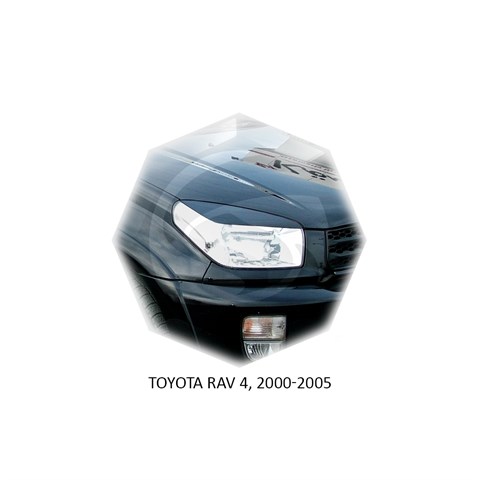 Реснички на фары Toyota RAV 4 II (XA20) 2000 – 2005 Carl Steelman - фото 30347