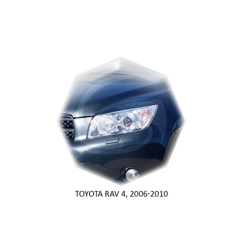 Реснички на фары Toyota RAV 4 III (XA30) 2005 – 2010 Carl Steelman - фото 30348