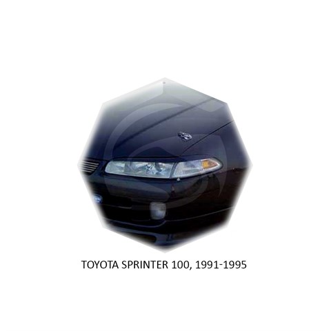 Реснички на фары Toyota Sprinter VII (E100) 1991 – 2002 Carl Steelman - фото 30351