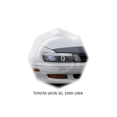 Реснички на фары Toyota Vista III (V30) 1990 – 1994 Carl Steelman - фото 30357