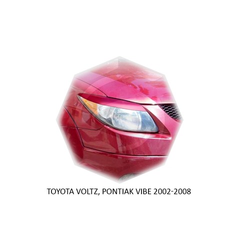 Реснички на фары Toyota Voltz 2002 – 2004 Carl Steelman - фото 30362