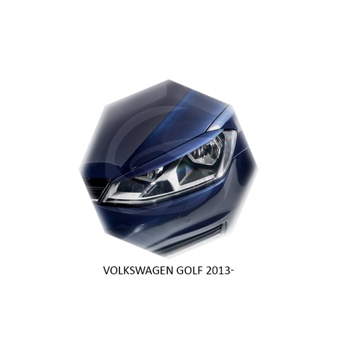 Реснички на фары Volkswagen Golf VII 2012 – 2018 Carl Steelman - фото 30369
