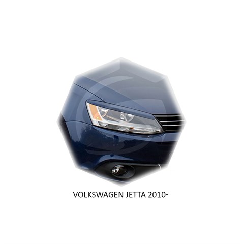 Реснички на фары Volkswagen Jetta VI 2010 – 2018 Carl Steelman - фото 30370