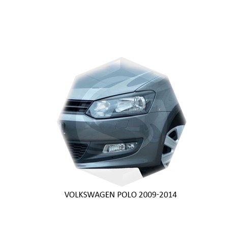 Реснички на фары Volkswagen Polo V 2009 – 2018 Carl Steelman - фото 30374