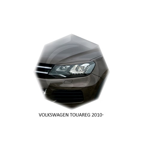 Реснички на фары Volkswagen Touareg II 2010 – 2018 Carl Steelman - фото 30378