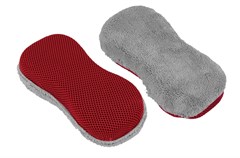 Губка из микрофибры и коралловой ткани SM-3275 A80843S