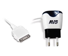 Сетевое зарядное устройство AVS для iphone 4 TIP-411 1200мA