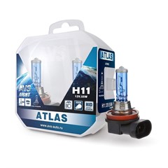 Галогенная автолампа AVS Atlas H11 12V 55W 2шт.