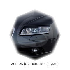 Реснички на фары Audi A6 C6 2004 – 2011 Carl Steelman