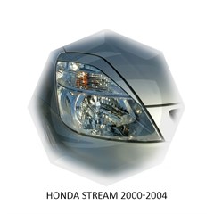Реснички на фары Honda Stream 2000 – 2003 Carl Steelman