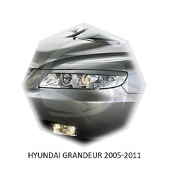 Реснички на фары Hyundai Grandeur 2005 – 2011 Carl Steelman