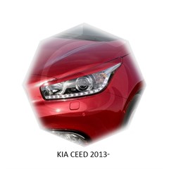 Реснички на фары Kia Cee'd II 2012 – 2018 Carl Steelman