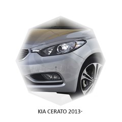 Реснички на фары Kia Cerato 2013 – 2016 Carl Steelman