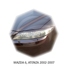 Реснички на фары Mazda 6 GG 2002 – 2007 Carl Steelman