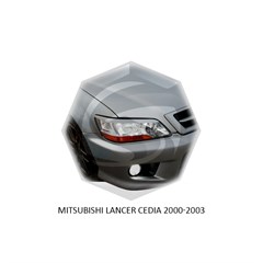 Реснички на фары Mitsubishi Lancer Cedia 2000 – 2003 Carl Steelman