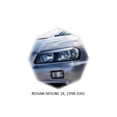 Реснички на фары Nissan Skyline X (R34) 1998 – 2002 Carl Steelman
