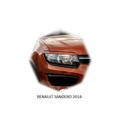 Реснички на фары Renault Sandero 2014 – 2018 Carl Steelman