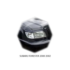 Реснички на фары Subaru Forester SF рестайлинг 2000 – 2002 Carl Steelman