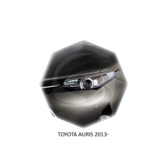 Реснички на фары Toyota Auris II 2012 – 2018 Carl Steelman