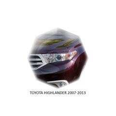 Реснички на фары Toyota Highlander II (U40) 2007 – 2013 Carl Steelman