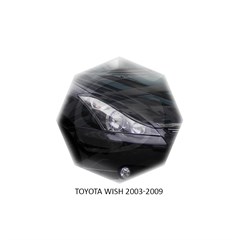 Реснички на фары Toyota Wish 2003 – 2009 Carl Steelman