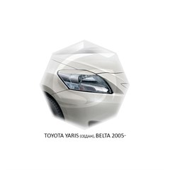Реснички на фары Toyota Yaris седан 2005 – 2012 Carl Steelman